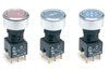 A1PCA1Y203J503; Apem Switch;A1 Series;Engraved aluminium flush mounting pushbuttons;