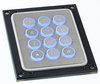 Apem Inox Keyboard12 keys;Blue LED;Standard marking;